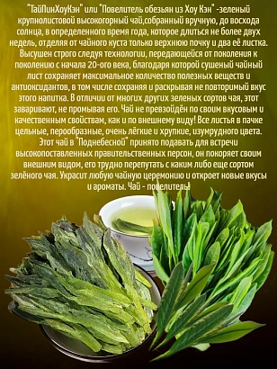 Китайский зелёный чай Тайпинхоукэн